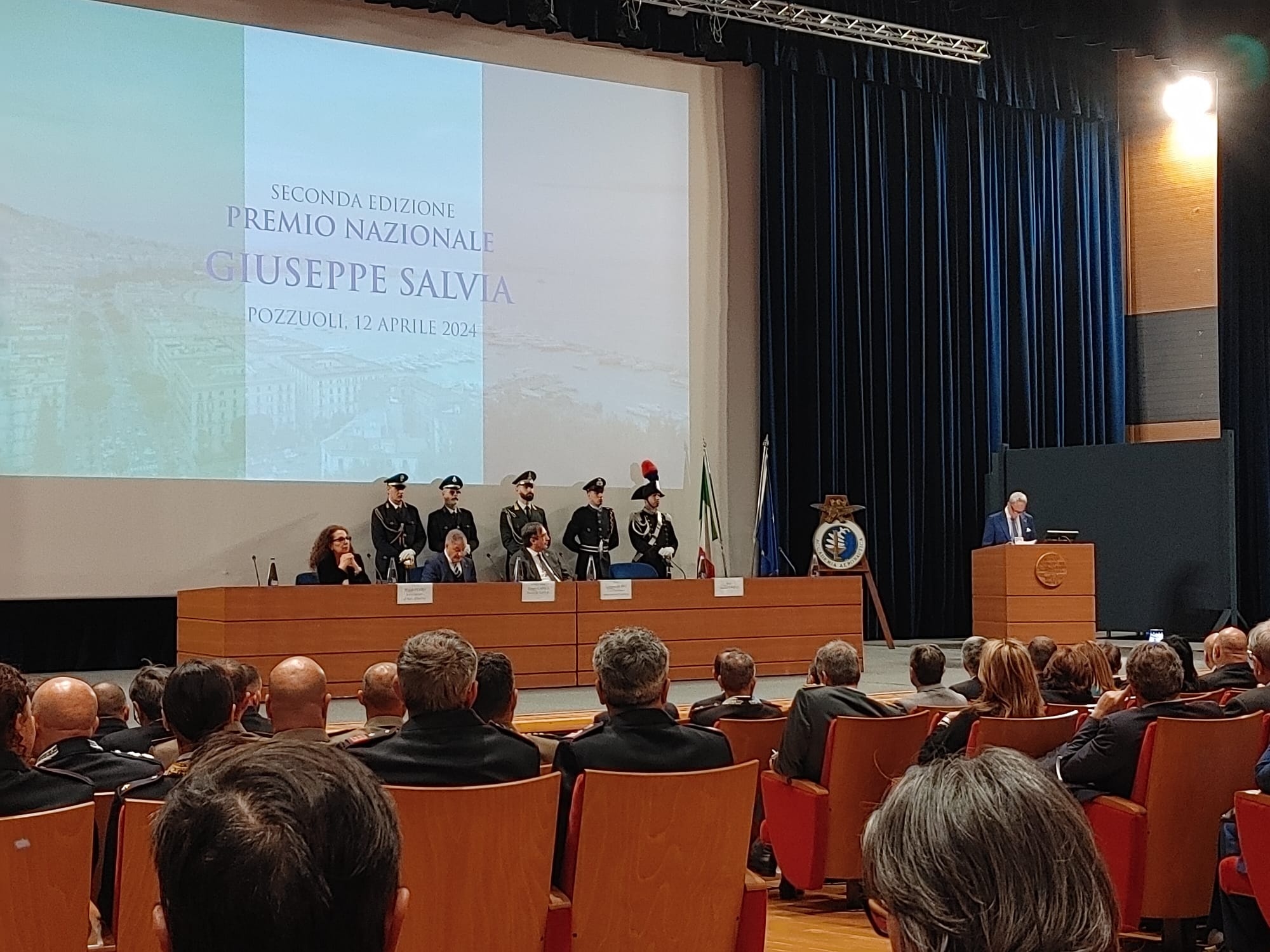 Pozzuoli ospita la seconda edizione del Premio Nazionale Giuseppe Salvia: tutti i riconoscimenti – LE FOTO