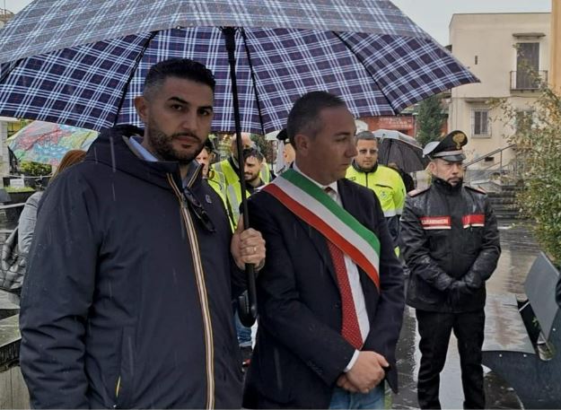 Il sindaco Sabino a Quarto rende omaggio alla Resistenza