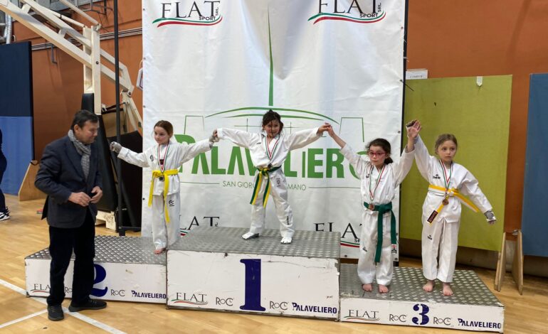 Campionato regionale Taekwondo, medaglia d’oro a due atleti di Pozzuoli