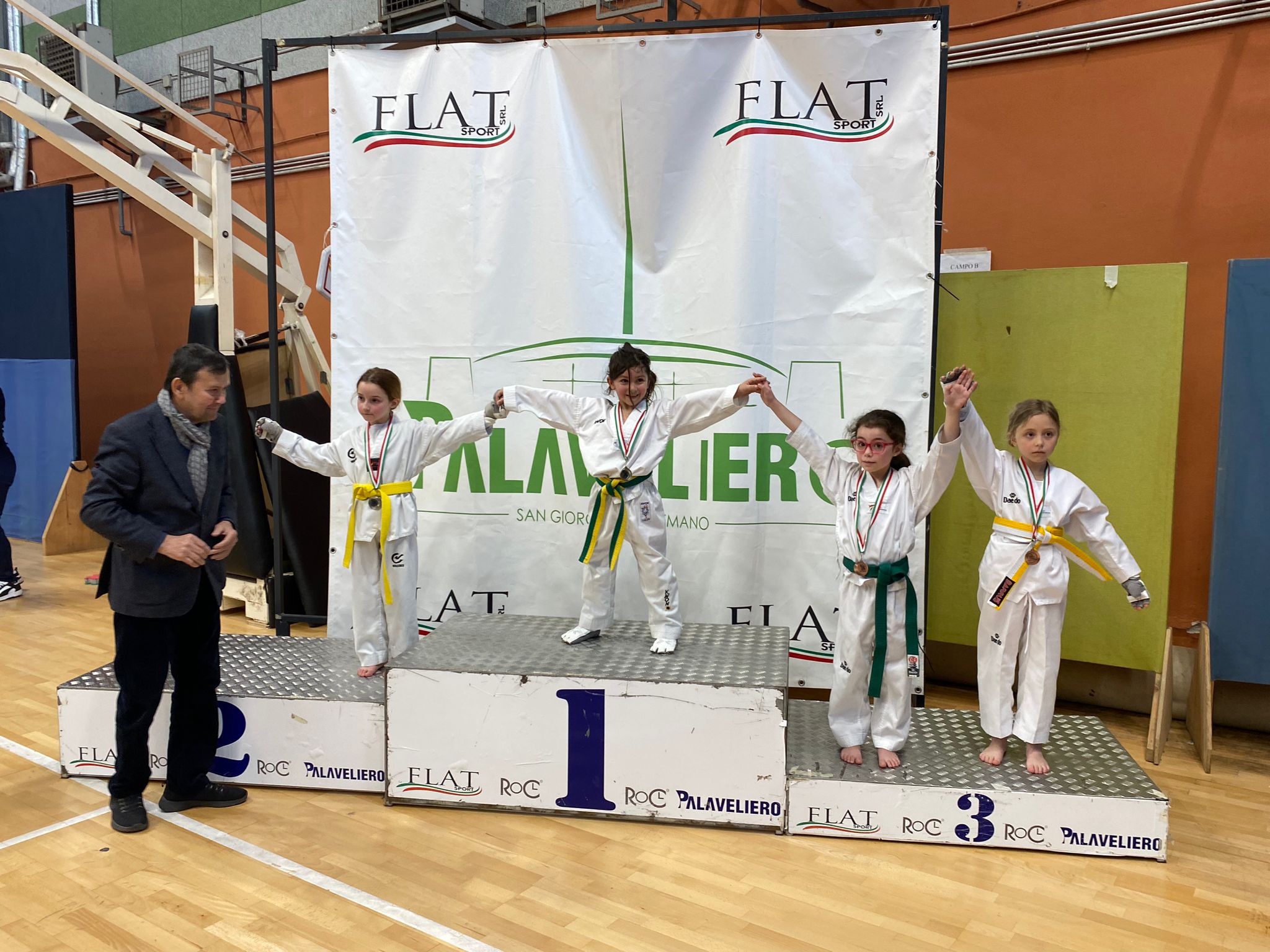 Campionato regionale Taekwondo, medaglia d’oro a due atleti di Pozzuoli