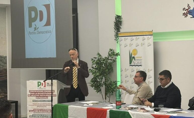 Tre puteolani nell’assemblea regionale del Partito Democratico
