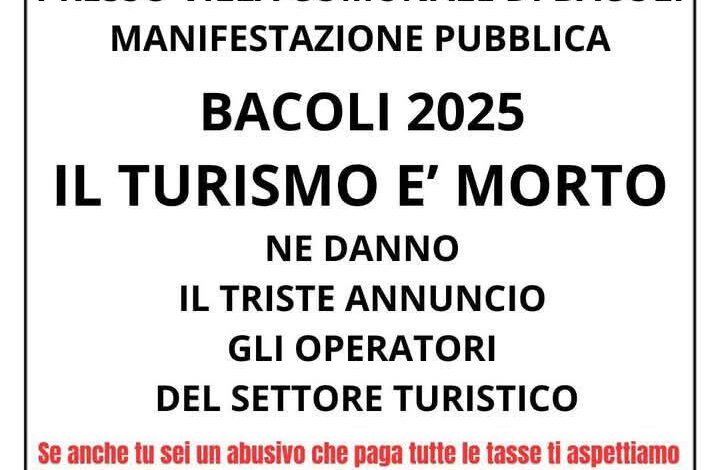 «A Bacoli il turismo è morto» nuova manifestazione degli operatori turistici
