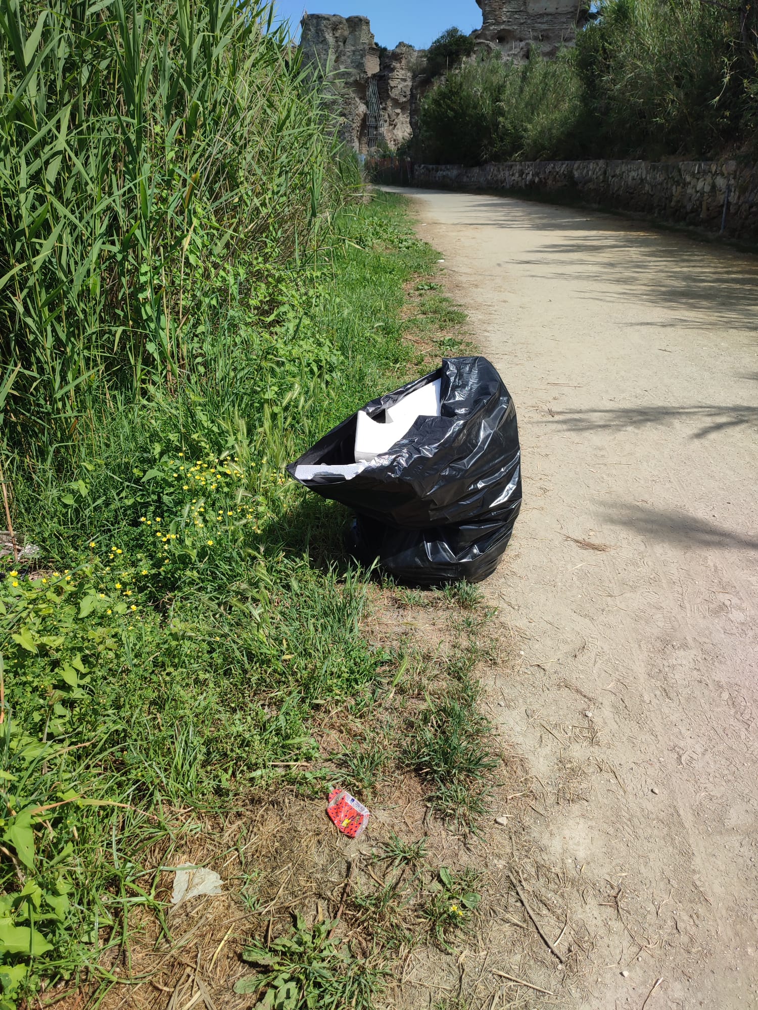 POZZUOLI/ Rifiuti abbandonati, ancora scempio al lago d’Averno