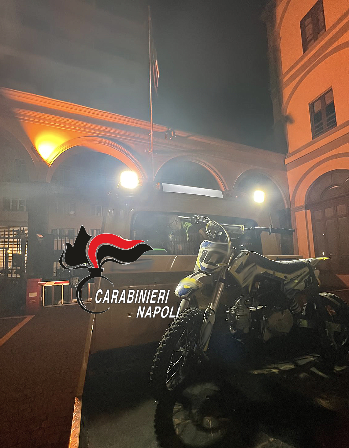 A 9 anni guidava una mini moto: denunciati i genitori