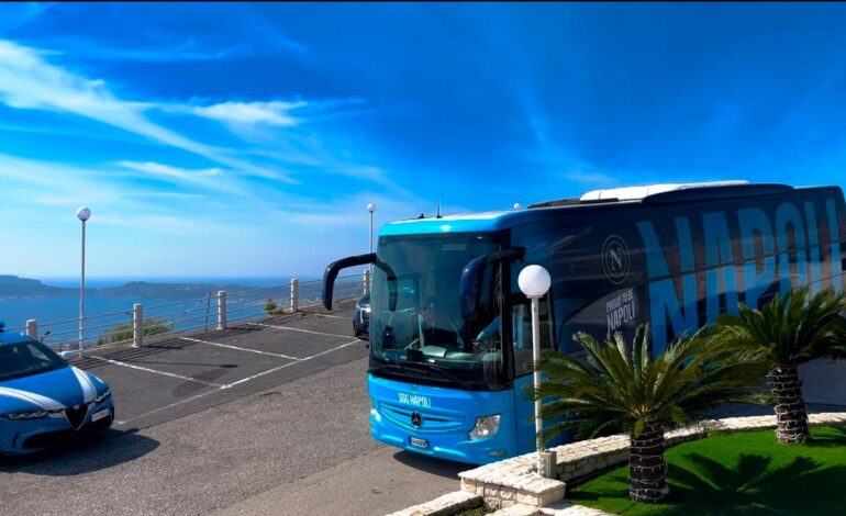 Pozzuoli e “Gli Dei” portano bene: il Napoli in ritiro notturno nell’hotel del terzo scudetto