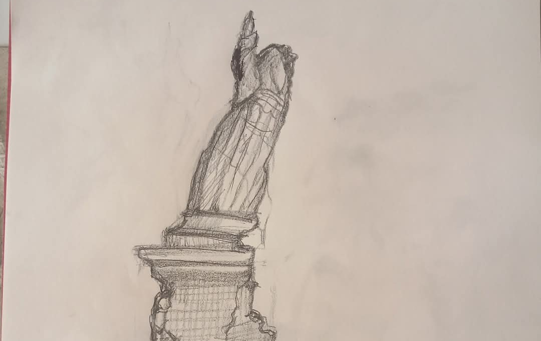 POZZUOLI/ Santo Mamozio senza testa: la distruzione della statua in un disegno di Isabettini
