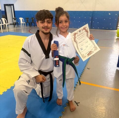 Taekwondo, la baby campionessa Emily R. Mangiapia onora il quarto scudetto del Napoli