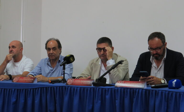 Puteolana, presentata la nuova società: si riparte da mister Correale «Ci divertiremo»