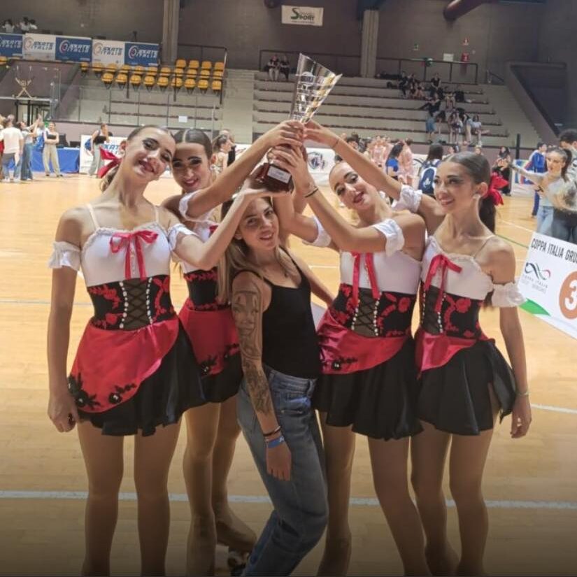 La puteolana Dalila Grieco trionfa alla coppa Italia di pattinaggio artistico