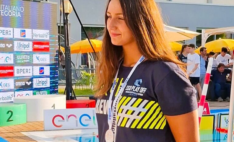 Italiani di Salvamento: tris di medaglie per la campionessa puteolana Sara Lubrano