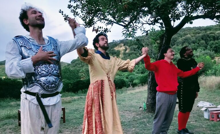 POZZUOLI/ Una “Francesca da Rimini” tutta da ridere al Giardino dell’Orco per “Teatro alla Deriva”