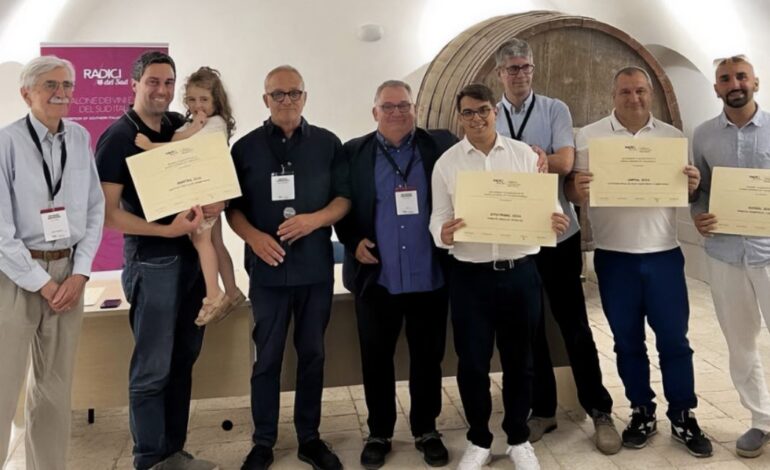 La Falanghina di Tenuta Pampinus sul podio del miglior vino italiano