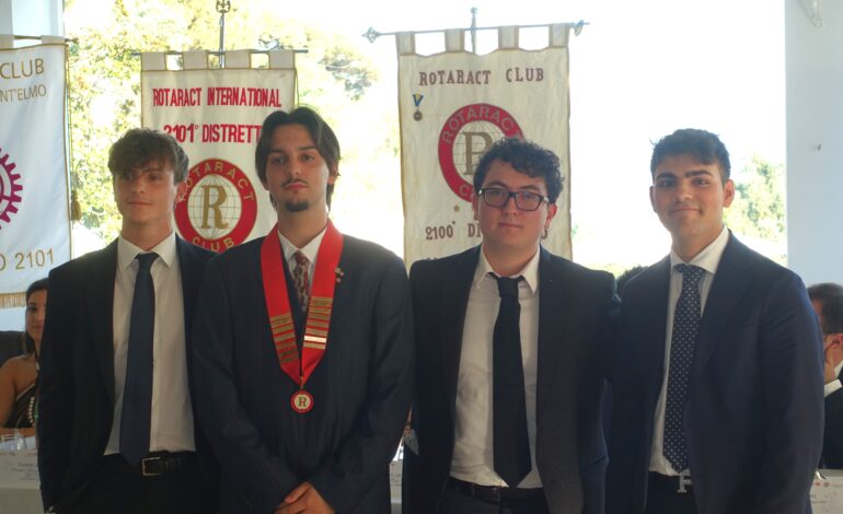 Paolo Mirabella è il nuovo presidente del Rotaract di Pozzuoli