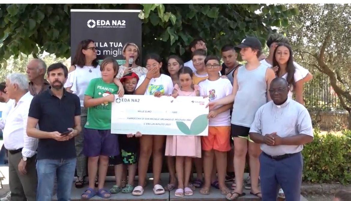 “C’era un rifiuto”: vince il grest della parrocchia Sant’Arcangelo di Pozzuoli