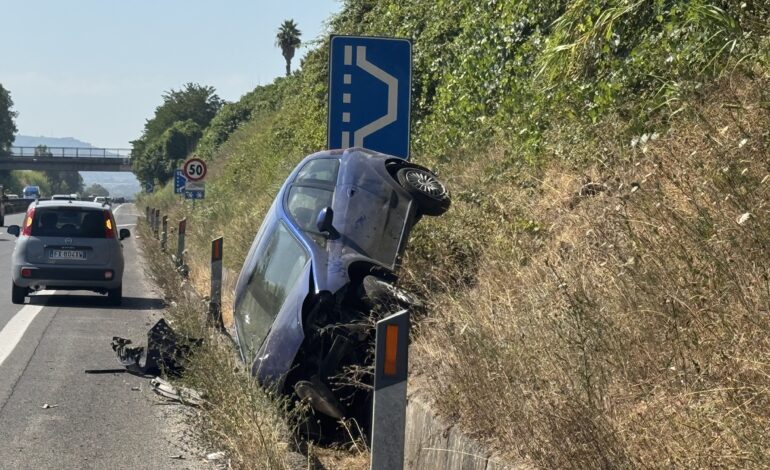 Ennesimo incidente sulla SS7 Quater: quattro feriti, due in gravi condizioni