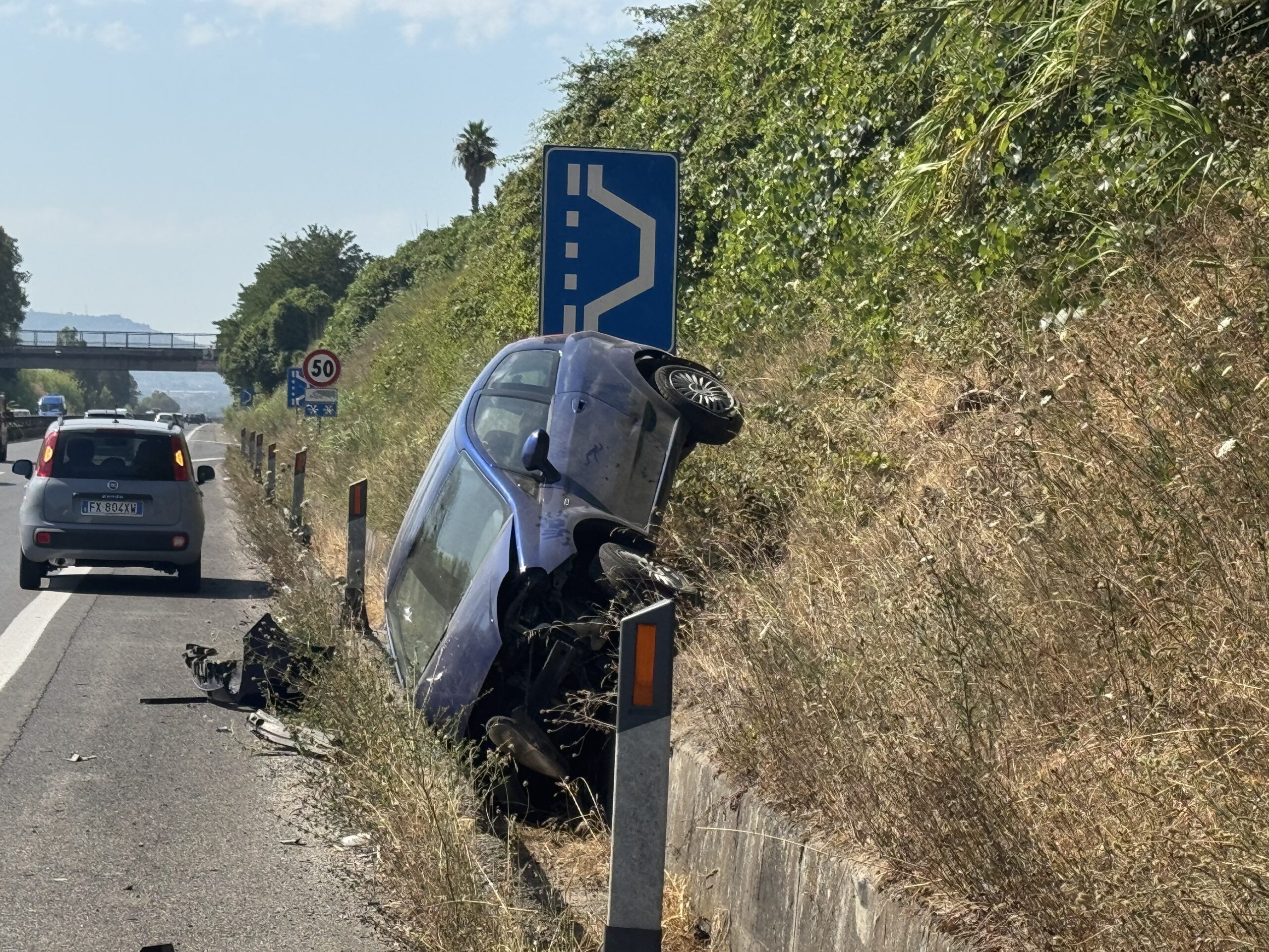 Ennesimo incidente sulla SS7 Quater: quattro feriti, due in gravi condizioni