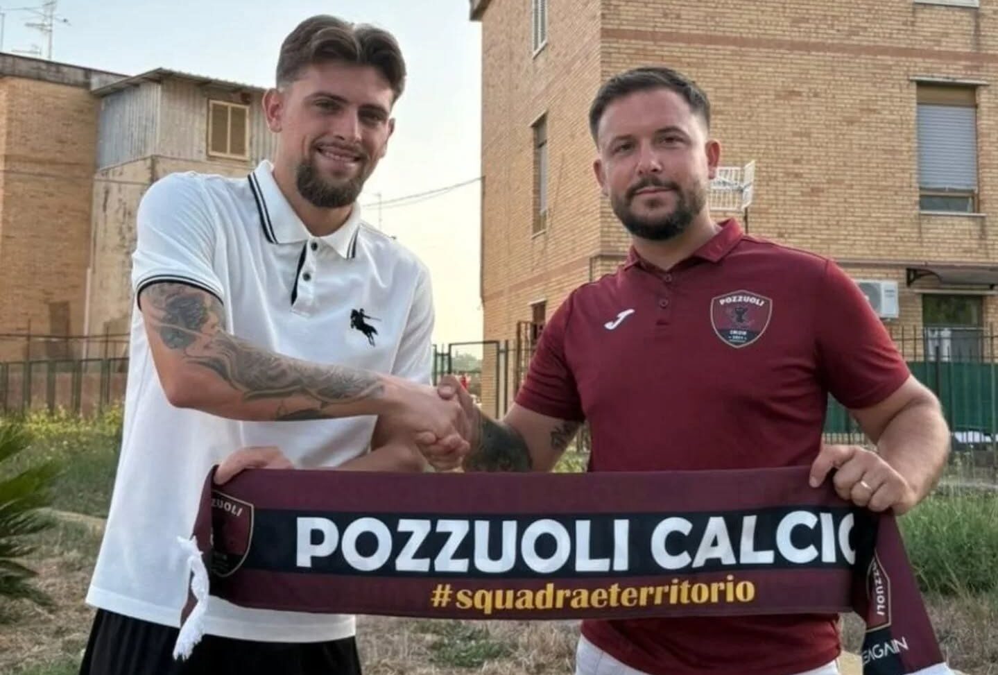 Luigi Caputo, la freccia che vola sulla fascia del Pozzuoli Calcio