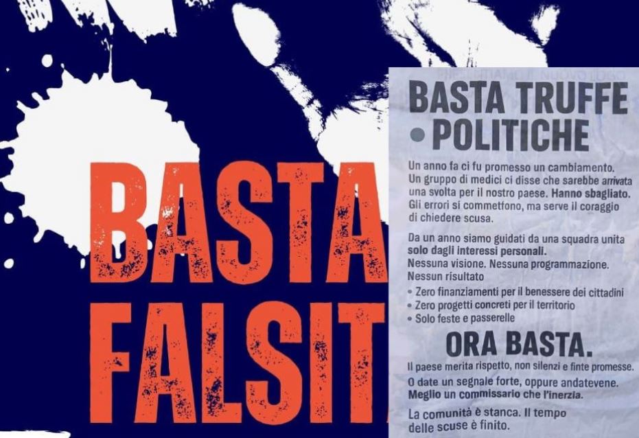 Monte di Procida comune di “fantasmi”: dopo il Fake spuntano manifesti anonimi. E Santolillo in difficoltà ricorre a una società di comunicazione