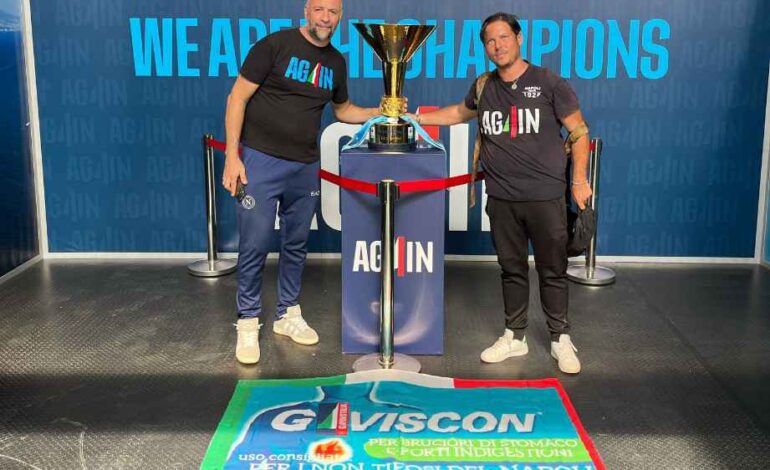 Striscione “Gaviscon” per i tifosi anti Napoli: lo striscione di due flegrei a Castel di Sangro
