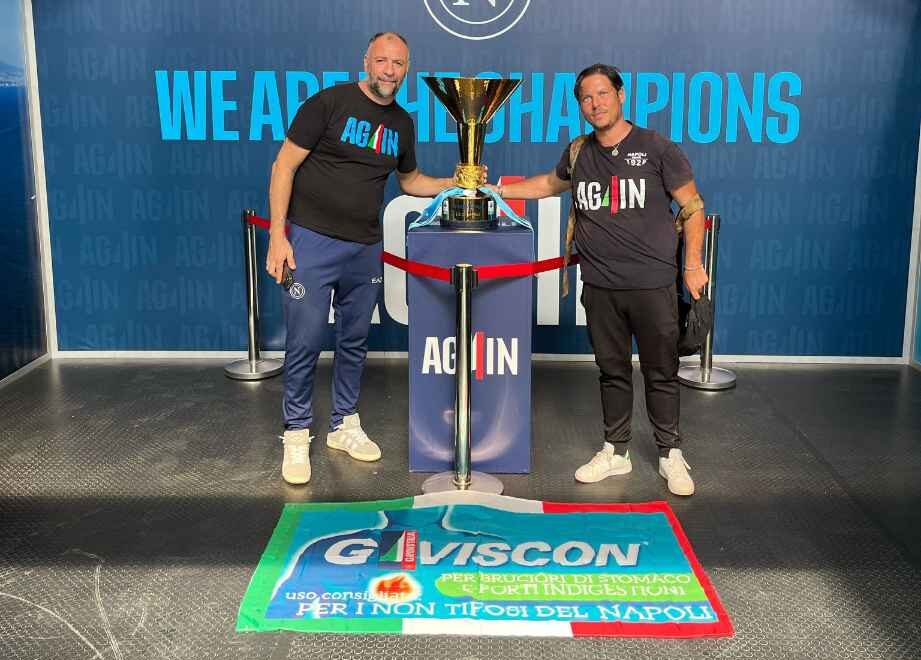 Striscione “Gaviscon” per i tifosi anti Napoli: lo striscione di due flegrei a Castel di Sangro