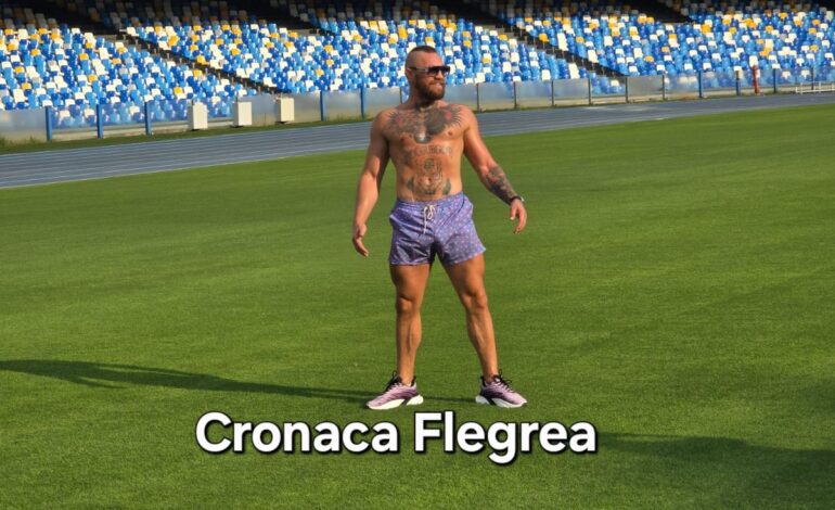 È McGregor-mania: giornata al Maradona, cena e allenamenti a Pozzuoli «E’ innamorato della nostra città» – LE FOTO