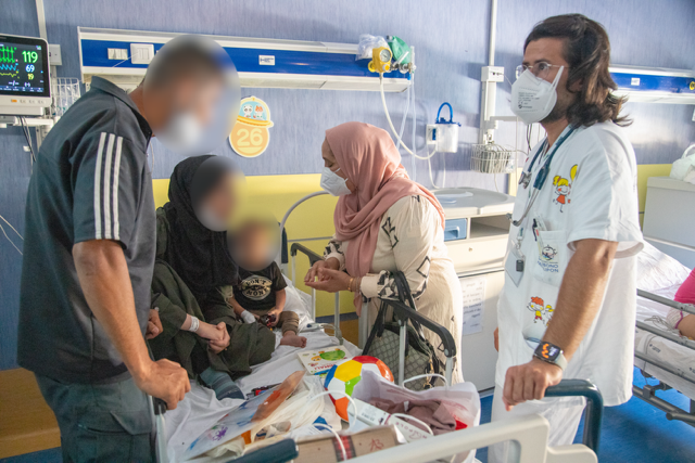 Da Gaza al Santobono per le cure mediche, due bambini arrivati a Napoli