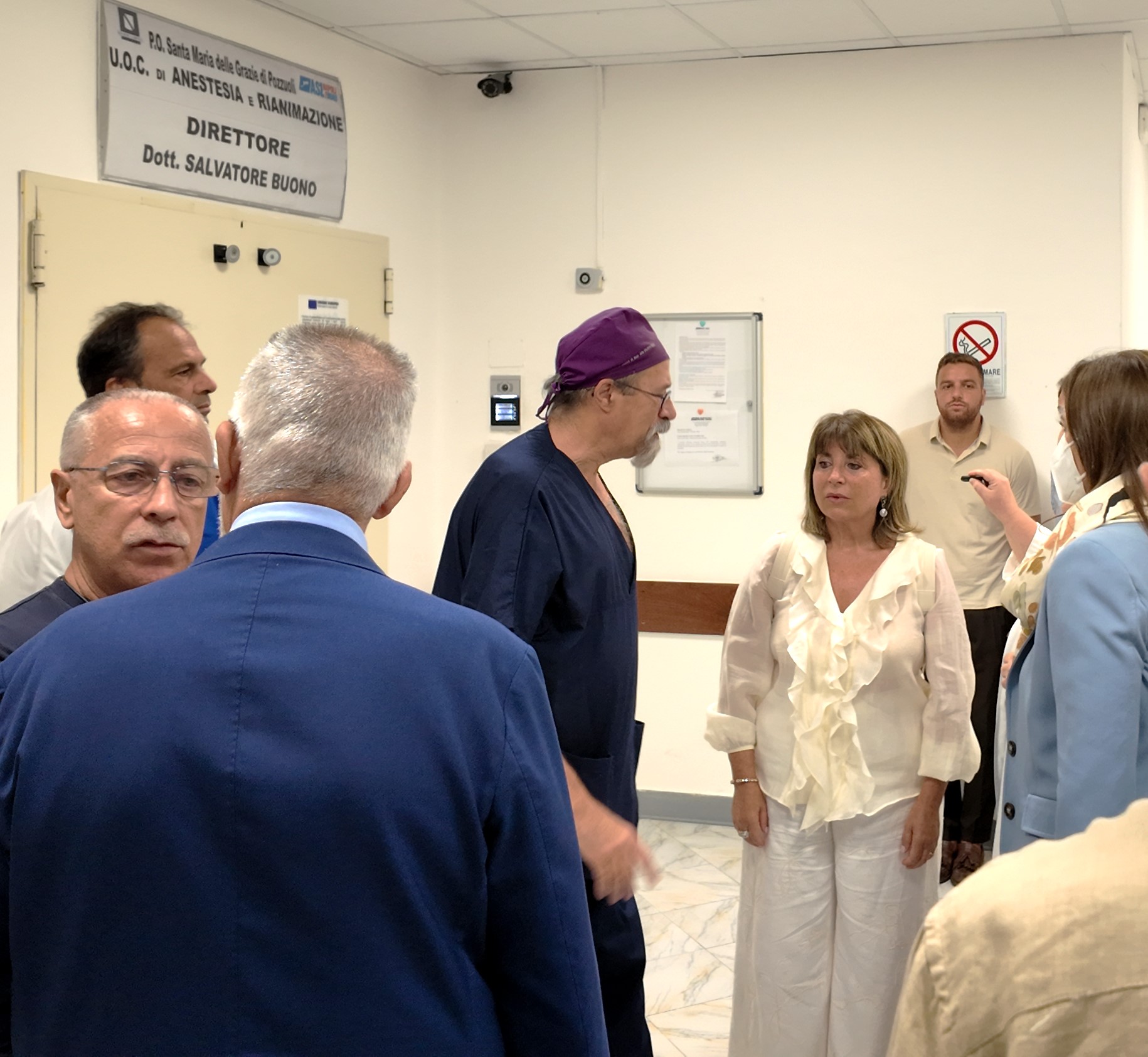 La nuova direttrice dell’ASL Napoli 2 Nord in visita all’ospedale di Pozzuoli