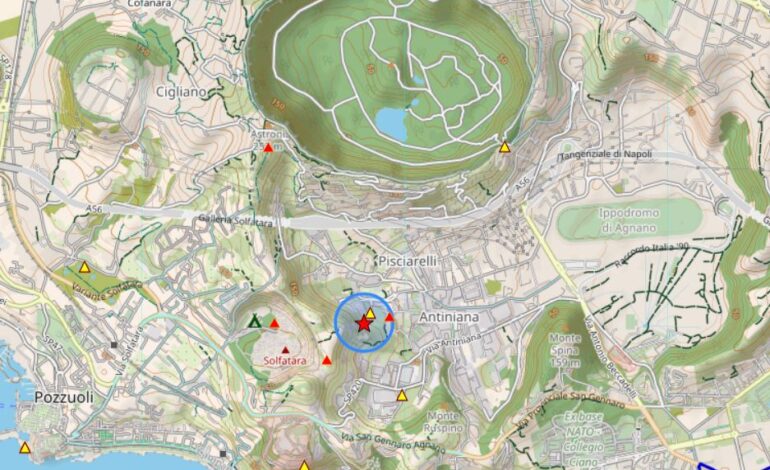 Nuova forte scossa a Pozzuoli: magnitudo 3.3