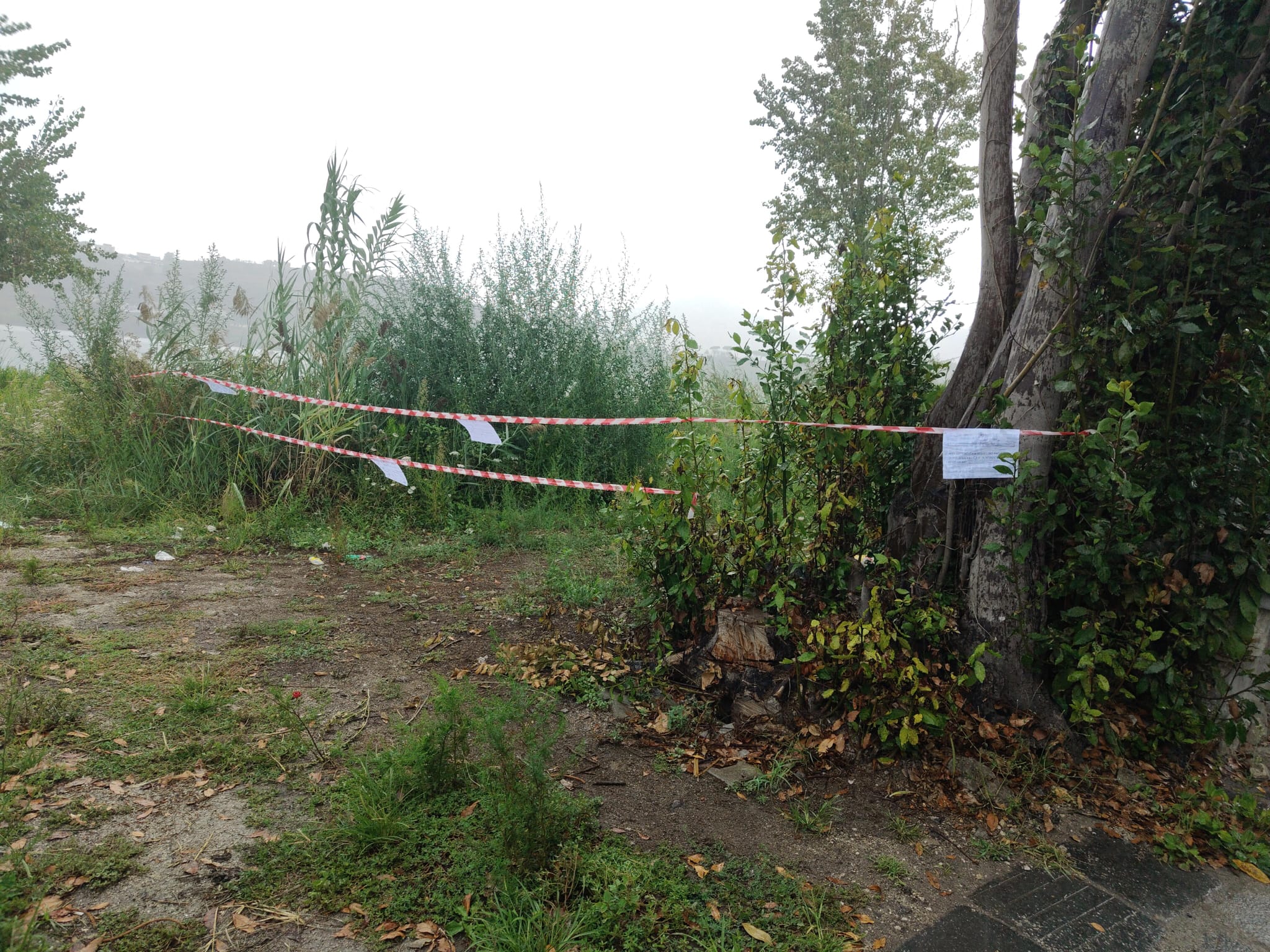 Terra dei fuochi, sequestri e denunce a Pozzuoli. Scoperta discarica sul Lago d’Averno – LE FOTO