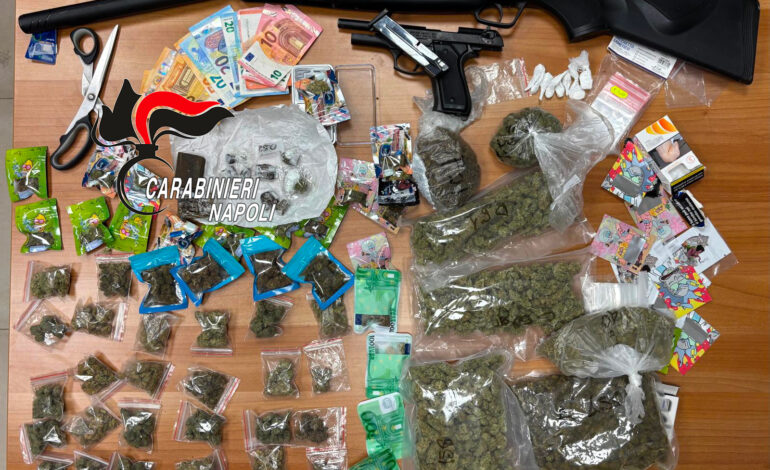 Droga nelle campagne di Agnano: arrestato spacciatore