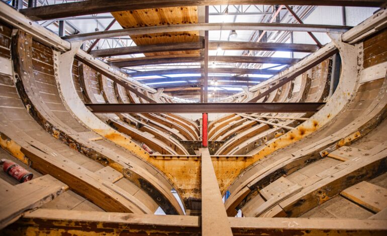 Joyette, storica barca in legno del 1907 verso il ritorno in mare: il progetto flegreo per l’America’s Cup