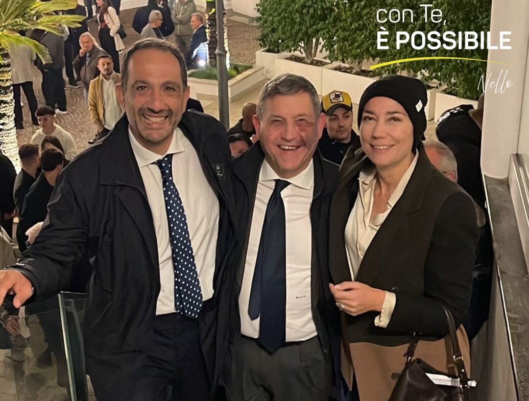 Da Bacoli al consiglio regionale: folla per Nello Savoia, leader di Fratelli d’Italia – LE FOTO