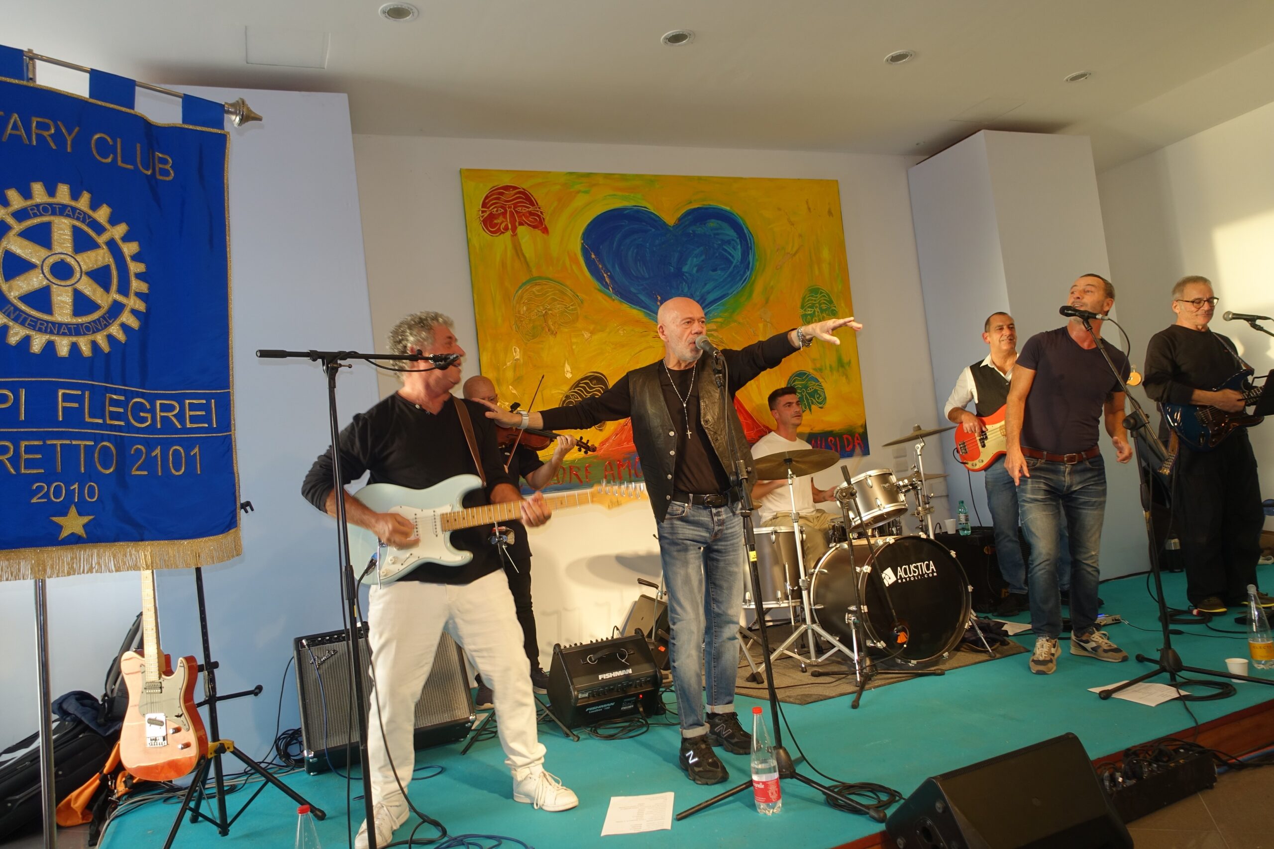 Rotary Campi Flegrei, concerto rock nel carcere di Nisida per l’eradicazione della poliomielite