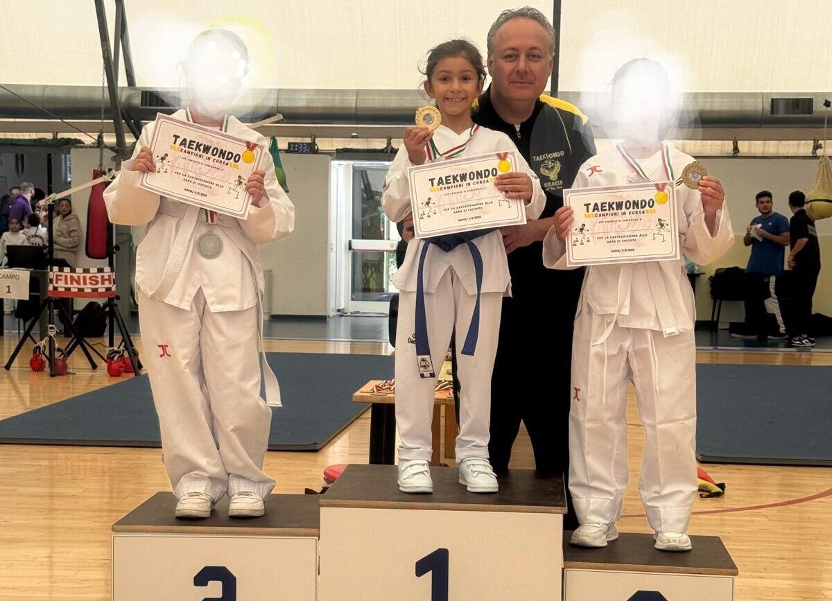 Taekwondo, a Quarto podio per le sorelline Mangiapia