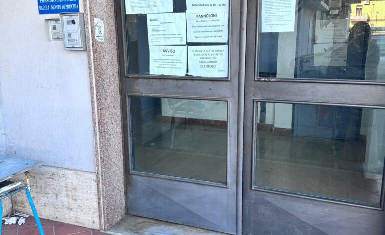 BACOLI/ Asl di Cappella senza energia elettrica, sospesi i servizi
