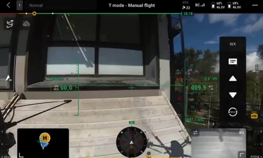 Un drone per pulire le facciate: svolta hi-tech all’ospedale di Pozzuoli