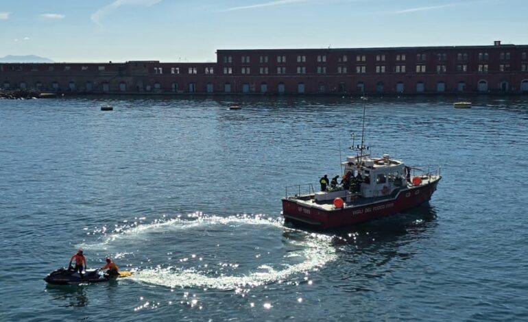 Due persone cadute in mare e una dispersa: la simulazione con i mezzi speciali dell’Asl Napoli 2 Nord