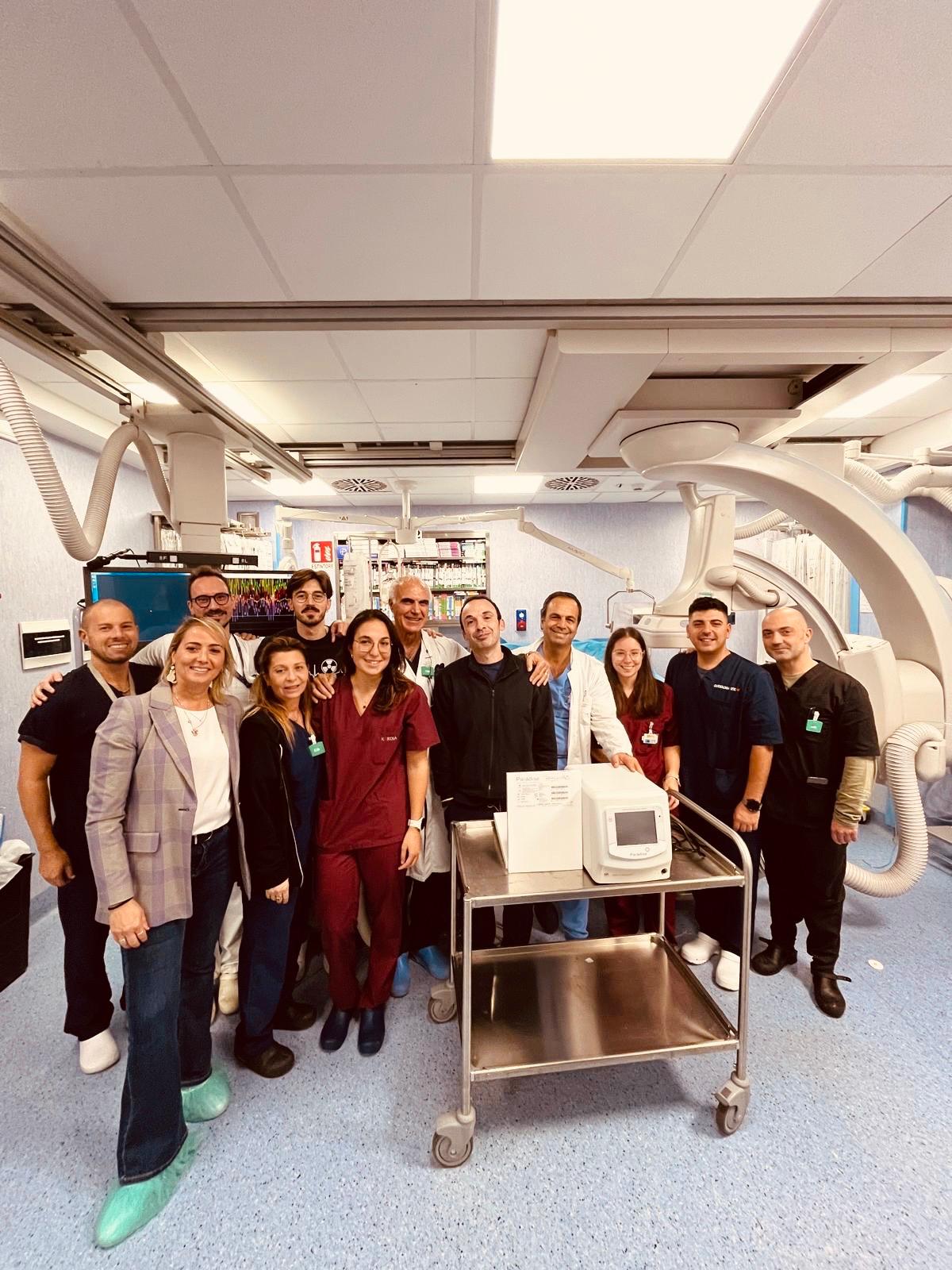 Pozzuoli primeggia in Cardiologia: eseguita al Santa Maria delle Grazie la prima denervazione renale