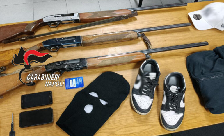 Arsenale in un box auto, il sequestro nasce dopo un banale controllo in un bar