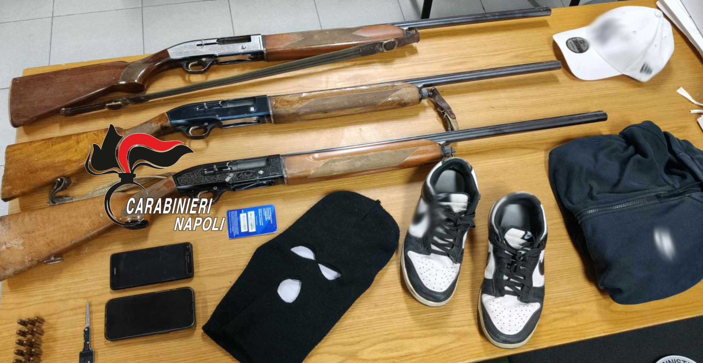 Arsenale in un box auto, il sequestro nasce dopo un banale controllo in un bar