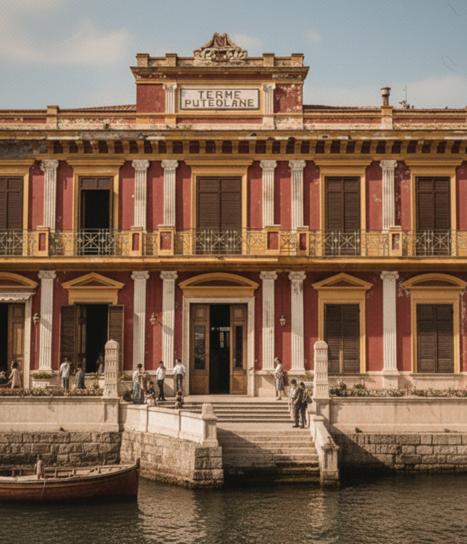 Architettura e acque termali: il sogno dei D’Alicandro che ancora incanta i Campi Flegrei