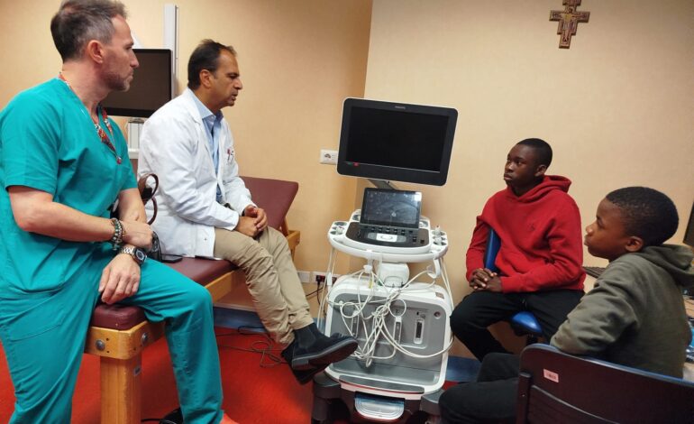 Giovani aspiranti cardiologi dall’Africa in visita all’ospedale di Pozzuoli