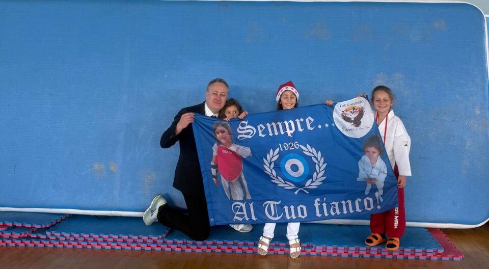 Natale sotto l’albero con 300 giovani allievi di Taekwondo