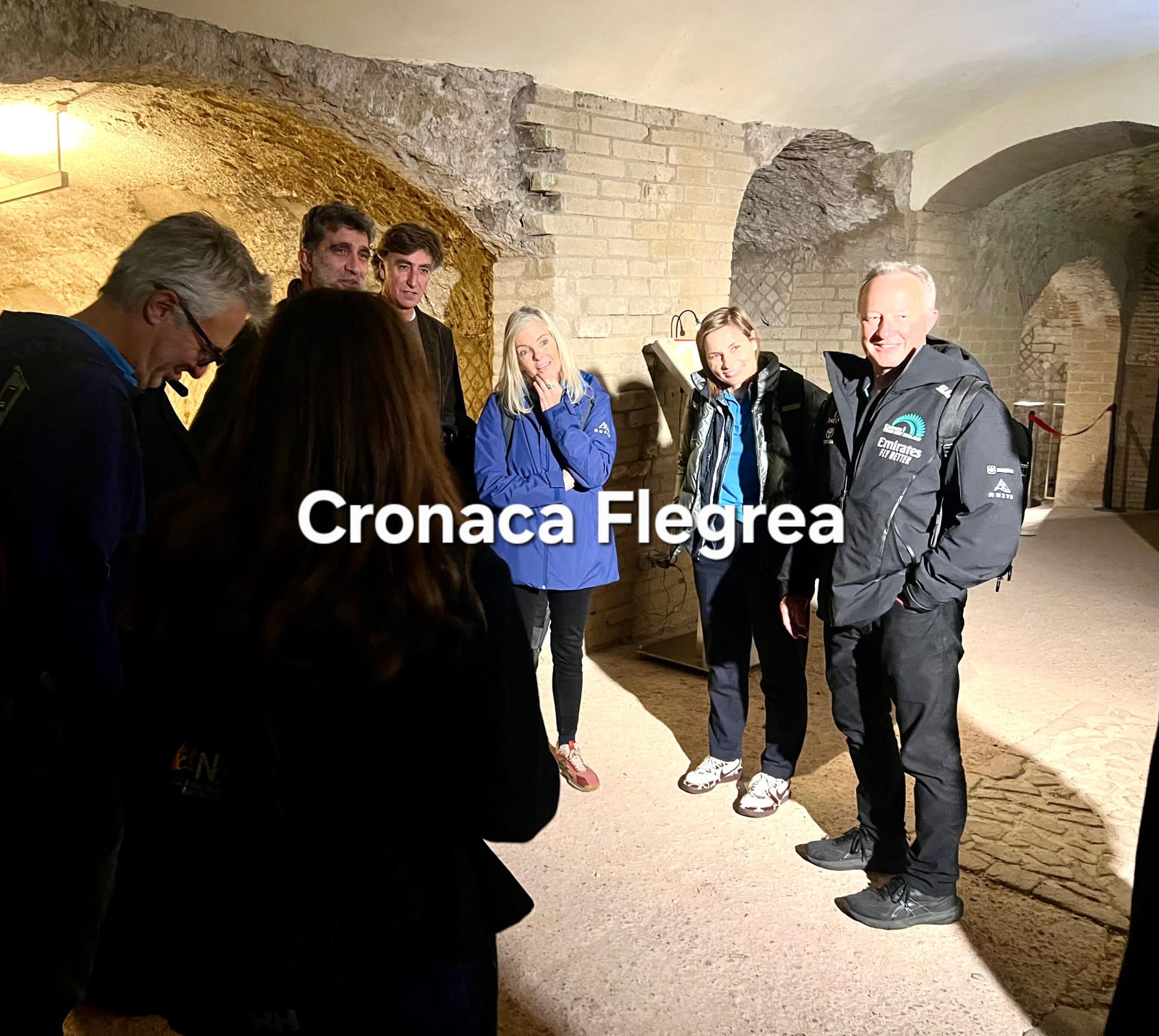 Il fascino del Rione Terra incanta il team di New Zealand per l’America’s Cup 2027 – LE FOTO