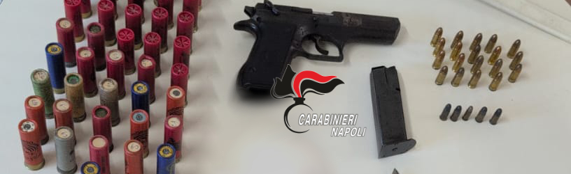 “C’è una borsa nel bidone, andate a vedere”: Carabinieri trovano armi e droga