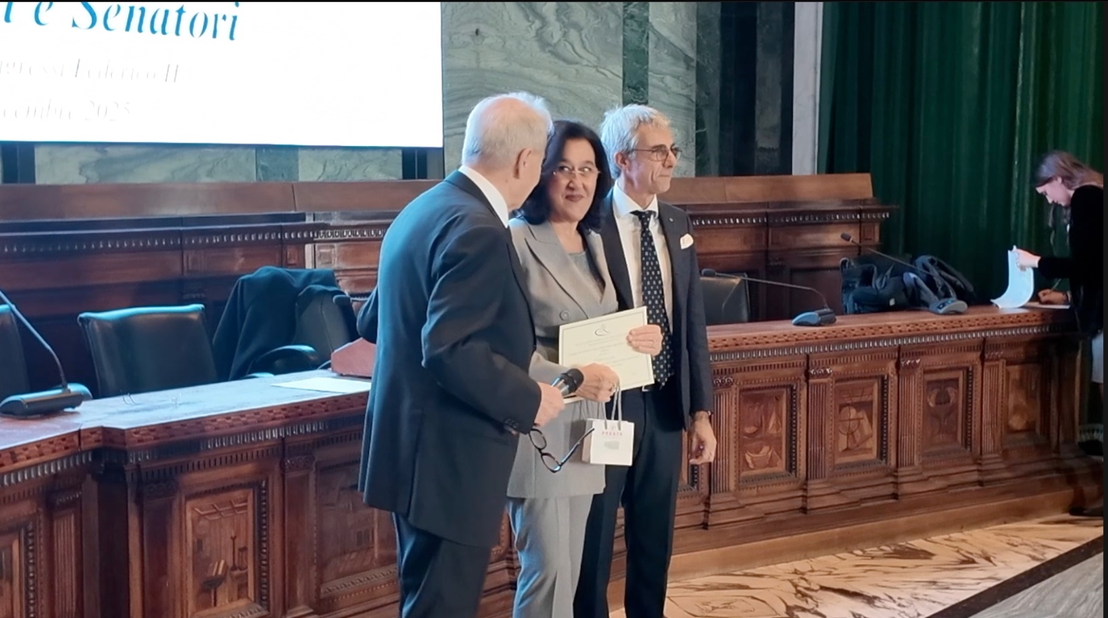 Cavalieri e senatori dei dottori commercialisti: premiata la flegrea Francesca Laita