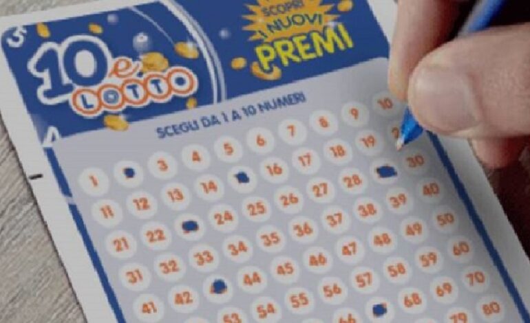10eLotto: vinti 55mila euro in via Provinciale Montagna Spaccata