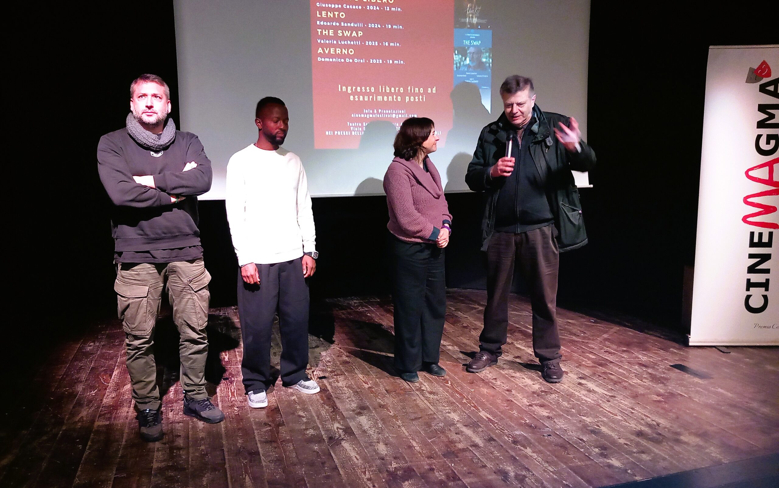 POZZUOLI/ Cinemagma, terza serata: le interviste ai protagonisti