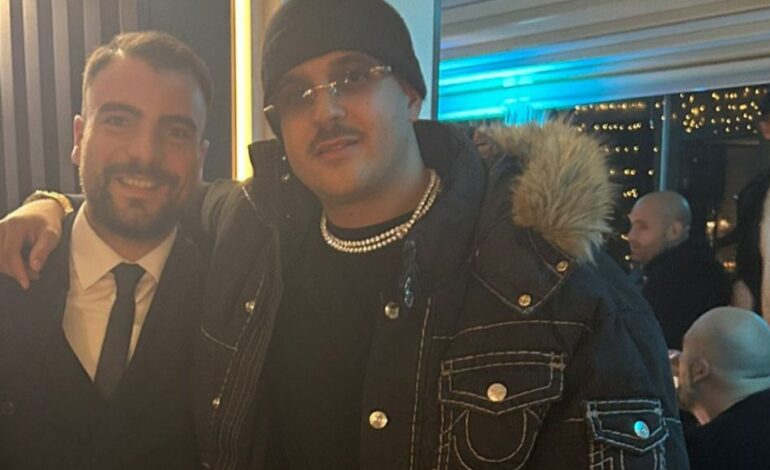 Geolier e “Le Iene” allo Skyline di Pozzuoli: cena con amici e familiari prima della presentazione