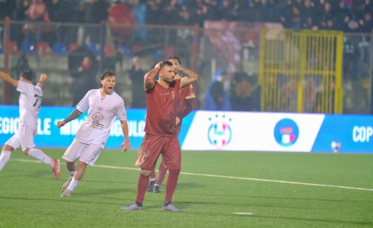 Puteolana, che sfortuna! Perde la Coppa Italia ai rigori dopo averne sbagliato uno nei supplementari